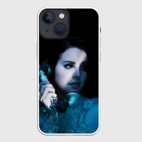 Чехол для iPhone 13 mini с принтом Лана с телефоном ,  |  | lana del ray | pop music | исполнитель | исполнительница | лана дел рэй | музыка | поп | попса