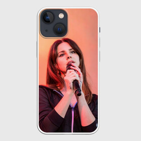 Чехол для iPhone 13 mini с принтом Лана на концерте ,  |  | lana del ray | pop music | исполнитель | исполнительница | лана дел рэй | музыка | поп | попса