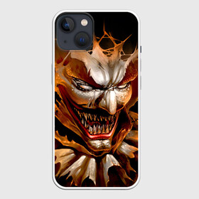 Чехол для iPhone 13 с принтом Улыбка смерти в Хэллоуин ,  |  | day of the dead | dead man | demon | fangs | halloween | happy halloween | holiday | scary clown | smile of death | zombie | демон | день мертвых | зомби | клыки | мертвец | праздник | страшный клоун | хэллоуин