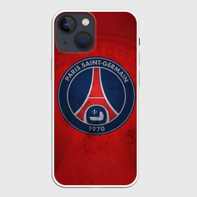 Чехол для iPhone 13 mini с принтом Paris Saint Germain ,  |  | eiffel tower | emblem | football | football club | paris | paris saintgermain | psg | sports | пари сен жермен | париж | псж | спорт | футбол | футбольный клуб | эйфелева башня | эмблема