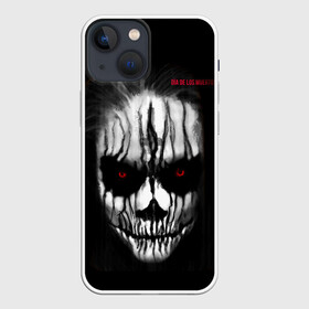 Чехол для iPhone 13 mini с принтом Смерть смотрит на тебя ,  |  | day of the dead | halloween | happy halloween | holiday | looks at you | old woman death | red eyes | skull | день мертвых | красные глаза | праздник | смотрит на тебя | хэллоуин | череп