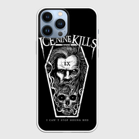 Чехол для iPhone 13 Pro Max с принтом Ice Nine Kills,  I cant stop seeing red ,  |  | heavy metal | ice nine | ice nine kills | ink | группы | метал | музыка | рок