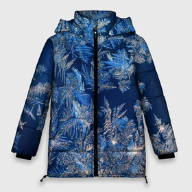 Женская зимняя куртка Oversize с принтом Снежинки макро snowflakes macro , верх — 100% полиэстер; подкладка — 100% полиэстер; утеплитель — 100% полиэстер | длина ниже бедра, силуэт Оверсайз. Есть воротник-стойка, отстегивающийся капюшон и ветрозащитная планка. 

Боковые карманы с листочкой на кнопках и внутренний карман на молнии | christmas | macro | new year | snow | snowflakes | winter | вода | зима | зимний узор | макро | новогоднее настроение | новогодний узор | новый год | рождество | синий | снег | снежинки | холод