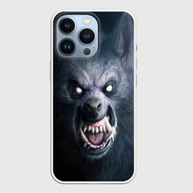 Чехол для iPhone 13 Pro с принтом ВОЛК ОБОРОТЕНЬ ,  |  | animals | hunter | monster | wolf | волк | звери | зверь | клыки | монстр | оборотень | оскал | охотник | пасть | хищник | шерсть