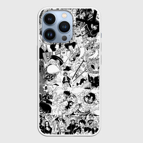 Чехол для iPhone 13 Pro с принтом One Piece Манга страницы ,  |  | anime | manga | one piece | аниме | большой куш | ван пис | манга | раскадровка | страницы