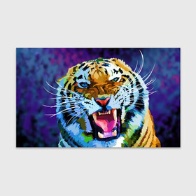 Бумага для упаковки 3D с принтом Рычащий Шархан , пластик и полированная сталь | круглая форма, металлическое крепление в виде кольца | 2022 | evil face | growling | new year | pop art | predator | tiger | year of the tiger | год тигра | новый год | поп арт | рычащий | тигр | хищник