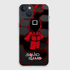 Чехол для iPhone 13 с принтом Игра в кальмара   плиты 3D ,  |  | among us | squid game | выживание | игра в кальмара | кальмар | корейский | корея | хван чжун хо | чо сан