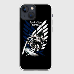 Чехол для iPhone 13 mini с принтом Имир на фоне герба Разведкорпуса ,  |  | agito no kyojin | anime | attack on titan | manga | odoru kyojin | y | аниме | атак он титан | атака на титанов | атака титанов | атакующий гигант | атакующий титан | великаны | зубастый титан | имир | леди имир | манга