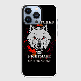 Чехол для iPhone 13 Pro с принтом Ведьмак: Кошмар волка ,  |  | geralt | nightmare of the wolf | the witcher | vesemir | witcher | wolf | ведьмак | весемир | волк | геральт