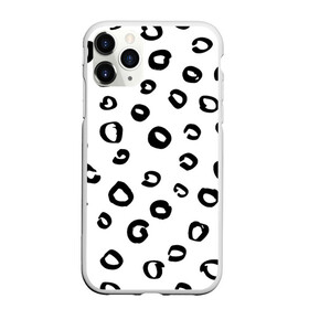 Чехол для iPhone 11 Pro матовый с принтом Леопардовый окрас , Силикон |  | дизайнерский | животные | леопард | паттерн | полный принт | тренд | фул