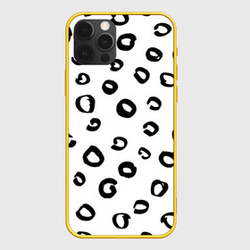 Чехол для iPhone 12 Pro с принтом Леопардовый окрас , силикон | область печати: задняя сторона чехла, без боковых панелей | дизайнерский | животные | леопард | паттерн | полный принт | тренд | фул