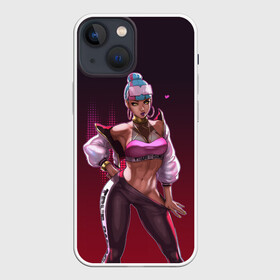 Чехол для iPhone 13 mini с принтом League of Legends Qiyana ,  |  | art | game | girl | league of legends | lol | qiyana | арт | девушка | игра | лига легенд | лол