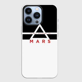 Чехол для iPhone 13 Pro с принтом Thirty Seconds to Mars черно белая ,  |  | 30 seconds to mars | 30 секунд до марса | 30 фстм | 30stm | 30сдм | jared leto | rock band | thirty seconds to mars | альтернативный | гранж | джаред лето | нео | пост | прогрессивный | рок группа | фети секондс ту марс | хард | шеннон