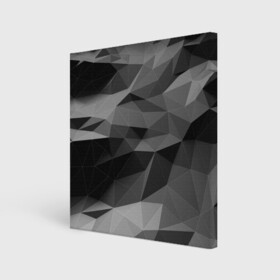 Холст квадратный с принтом gray abstraction серая абстракция , 100% ПВХ |  | 3d | gray | gray abstraction | абстракция | монохром | серый | фон | черно белый | черное белое | черный и белый