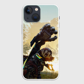 Чехол для iPhone 13 mini с принтом Biomutant | Биомутант рука ,  |  | biomutant | биомутант | животные | игра | кунгфу | мутант | экшен