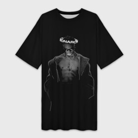 Платье-футболка 3D с принтом Travis in black ,  |  | hip hop | rap | rep | travis scott | исполнители | исполнитель | музыка | реп | трвис скотт | тревис скотт