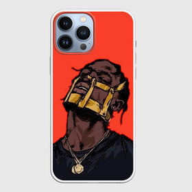 Чехол для iPhone 13 Pro Max с принтом Арт с Тревисом ,  |  | hip hop | rap | rep | travis scott | исполнители | исполнитель | музыка | реп | трвис скотт | тревис скотт