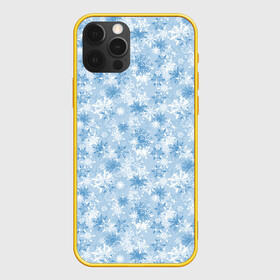 Чехол для iPhone 12 Pro с принтом Морозное Снежное Утро , силикон | область печати: задняя сторона чехла, без боковых панелей | merry christmas | дед мороз | ёлка | зима | мороз | новый год | подарок | праздник | рождество | с новым годом | сантаклаус | снег | снеговик | снегурочка | снежинки | снежные узоры | узоры