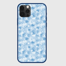 Чехол для iPhone 12 Pro Max с принтом Морозное Снежное Утро , Силикон |  | merry christmas | дед мороз | ёлка | зима | мороз | новый год | подарок | праздник | рождество | с новым годом | сантаклаус | снег | снеговик | снегурочка | снежинки | снежные узоры | узоры