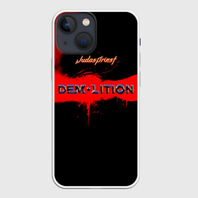 Чехол для iPhone 13 mini с принтом Demolition   Judas Priest ,  |  | judas priest | альбом | гленн типтон | джудас прист | йен хилл | ричи фолкнер | роб хэлфорд | рок группа | скотт трэвис | хэвиметалгруппа