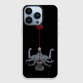 Чехол для iPhone 13 Pro с принтом ложный бог ,  |  | armed | false | god | hands | multi | scull | кровь | многорукий | руки | череп