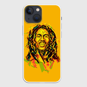 Чехол для iPhone 13 mini с принтом Радостный Боб ,  |  | bob marley | reggi | reggy | боб марли | исполнители | исполнитель | музыка | регги