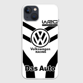 Чехол для iPhone 13 с принтом Volkswagen  Das Auto ,  |  | volkswagen | автоспорт | логотипы | надписи | немецкая классика | немецкие машины | ралли | фольксваген