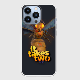 Чехол для iPhone 13 Pro с принтом It Takes Two БОСС КОРОЛЕВА ОС ,  |  | it takes two | босс | игра | ит такес тво | ит такес ту | ит тейк ту | королева ос | оса | шмель