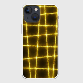 Чехол для iPhone 13 mini с принтом неоновый барьер ,  |  | вечеринка | диджей | диско | клуб | неон | паттерн | танец