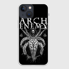 Чехол для iPhone 13 mini с принтом Arch Enemy,  War Eternal ,  |  | Тематика изображения на принте: arch enemy | war eternal | will to power | группы | дэтметал | метал | рок