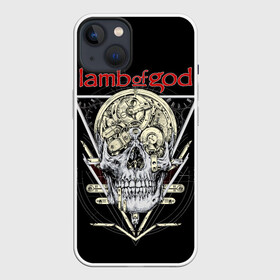 Чехол для iPhone 13 с принтом Lamb of God, Legion: XX ,  |  | death metal | lamb of god | legion xx | metal | группы | дэт метал | метал