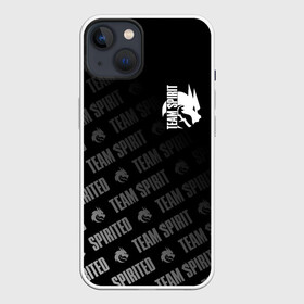 Чехол для iPhone 13 с принтом TEAM SPIRIT | TS | SPIRITED LOGO ,  |  | Тематика изображения на принте: collapse | cs go | cyber | cybersport | dota 2 | dragon | haertstone | miposhka | mira | russia | spirit | spirited | team spirit | torontotokyo | ts | yatoro | дракон | кибер | киберспорт | киберспортсмен | кс го | россия | спирит | спиритед | 