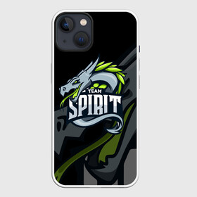 Чехол для iPhone 13 с принтом TEAM SPIRIT | TS DRAGON BOG LOGO ,  |  | collapse | cs go | cyber | cybersport | dota 2 | dragon | haertstone | miposhka | mira | russia | spirit | spirited | team spirit | torontotokyo | ts | yatoro | дракон | кибер | киберспорт | киберспортсмен | кс го | россия | спирит | спиритед | 