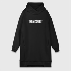 Платье-худи хлопок с принтом TEAM SPIRIT  (НА СПИНЕ) ,  |  | collapse | cs go | cyber | cybersport | dota 2 | dragon | hearthstone | miposhka | mira | russia | spirit | spirited | team spirit | torontotokyo | ts | yatoro | дракон | кибер | киберспорт | киберспортсмен | кс го | россия | спирит | спиритед |