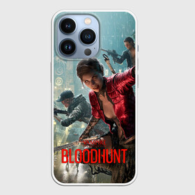 Чехол для iPhone 13 Pro с принтом Vampire: The Masquerade   Bloodhunt ,  |  | battle | bloodhunt | free | game | masquerade | night | play | prague | royale | to | vampire | битва | вампиры | девушка | игра | королевская | кровавая | маскарад | ночь | охота | прага