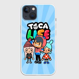 Чехол для iPhone 13 с принтом TOCA BOCA WORLD | ГЕРОИ ИГРЫ ,  |  | digital toys | gamer | games | helicopter taxi | pets | toca boca | toca hair salon | toca kitchen | toca life | toca life city | toca life worl | toca tea party | video games | игры