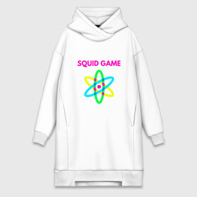 Платье-худи хлопок с принтом Squid Game Atom ,  |  | game | korea | netflix | ojingeo geim | squid game | али абдул | джун хо | док су | жизнь | игра | игра в кальмара | кальмар | кганбу | ки хун | кино | корея | криминал | кукла | ли чжон джэ | ми рён | нетфликс | розовый | рулетка