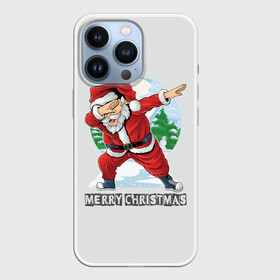 Чехол для iPhone 13 Pro с принтом Mary Christmas (Dab) ,  |  | christmas | merry christmas | santa claus | дед мороз | ёлка | зима | мороз | новый год | подарок | праздник | рождество | с новым годом | санта клаус | снегурочка | снежинки