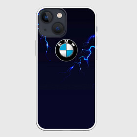 Чехол для iPhone 13 mini с принтом BMW разряд молнии. ,  |  | bmw | bmw performance | m | motorsport | performance | бмв | моторспорт