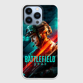 Чехол для iPhone 13 Pro с принтом Battlefield 2042 game art ,  |  | 2042 | action | art | battlefield | dice | game | shooter | soldier | арт | батла | баттлфилд | война | солдат | шутер