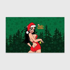 Бумага для упаковки 3D с принтом Jingle Bell Club , пластик и полированная сталь | круглая форма, металлическое крепление в виде кольца | bell | club | forest | girl | happy new year | merry christmas | red cap | santa claus | snow maiden | swimsuit | trees | девушка | елки | клуб | колокольчик | красная шапка колпак | купальник | лес | новый год | рождество | санта кла