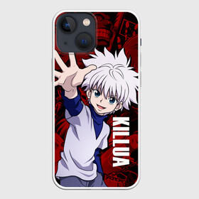 Чехол для iPhone 13 mini с принтом Киллуа Золдик, Охотник x Охотник ,  |  | anime | hunter x hunter | killua | kilua | zoldyck | аниме | золдик | килуа | охотник | охотник х охотник | хантер | хантер х хантер