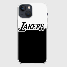 Чехол для iPhone 13 mini с принтом Kobe Bryant   Los Angeles Lakers. ,  |  | 24 | kobebryant | lakers | nba | баскетбол | баскетболист | коби брайант | лейкерс | нба | спорт