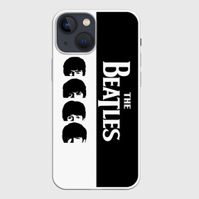 Чехол для iPhone 13 mini с принтом The Beatles черно   белый партер ,  |  | beatles | the beatles | бителз | бителс | битлз | битлс | битлы | группа | джон леннон | джордж харрисон | жуки | зе | ливерпульская четвёрка | мерсибит | пол маккартни | поп | ринго старр | рок