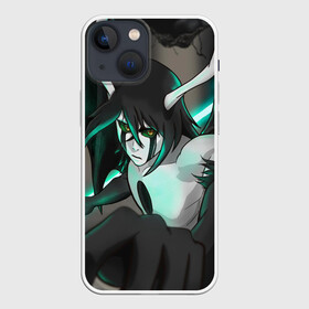 Чехол для iPhone 13 mini с принтом Улькиорра Сифер . Ulquiorra ,  |  | bleach | ulquiorra | аниме | блич | манга | сифер | улькиорра