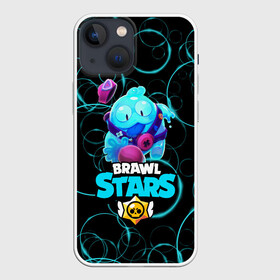 Чехол для iPhone 13 mini с принтом Brawl Stars Сквик   Squeak ,  |  | 8bit | brawl stars | colette | crow | gale | leon | max | mecha | mecha crow | mrp | sally leon | shark | squeak | tara | virus 8bit | werewolf leon | акула | берли | бравл старс | ворон | коллет | макс | оборотень | сквик