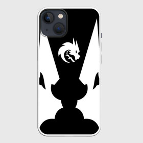 Чехол для iPhone 13 с принтом TEAM SPIRIT WHITE DRAGON (НА СПИНЕ) ,  |  | Тематика изображения на принте: collapse | cs go | cyber | cybersport | dota 2 | dragon | hearthstone | miposhka | mira | russia | spirit | spirited | team spirit | torontotokyo | ts | yatoro | дота | дракон | кибер | киберспорт | киберспортсмен | кс го | россия | спирит | спи