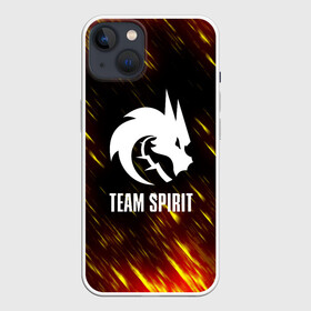 Чехол для iPhone 13 с принтом Team Spirit   Тим Спирит. ,  |  | cs go | dota | dota 2 | team spirit | дракон | киберспорт | кс го | спирит | тим спирит