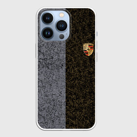 Чехол для iPhone 13 Pro с принтом Полярность металлических цветов ,  |  | Тематика изображения на принте: porsche | porshe | богато | дорого | люкс | люксовый автомобиль | порш | порше