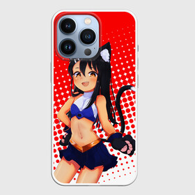 Чехол для iPhone 13 Pro с принтом Nagatorо ,  |  | Тематика изображения на принте: anime | cat | manga | nagatoro | school | schoolgirl | аниме | ианга | кошка | нагаторо | хвост | школа | школьница